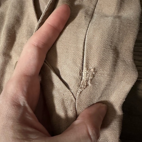 Aritzia Wilfred Brax Jumpsuit in Nutmeg 2 - Picture 5 of 7